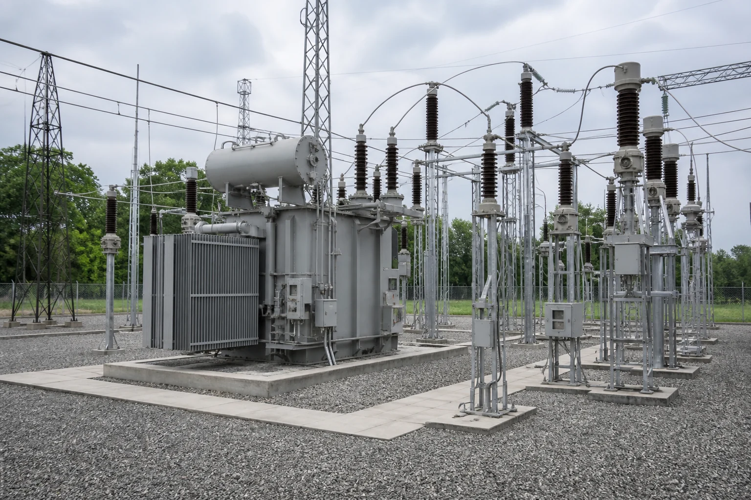 Electrical grid and substation equipment served by DSAN NEW MATERIALS functional materials